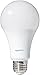 Amazon Basics 100 Watt Equivalent, Soft White, Dimmable, 15,000 Hour Lifetime, A21 LED Light Bulb, 2-Pack