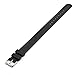 Marathon Vulcanized Rubber Dive Watch Strap - Military Grade Non-Magnetic 316L Buckle and 2 Swiss Made Stainless Steel Shoulder-less Spring Bars Included - Made in Italy (18mm, Black - Single Piece)