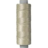 ThreadArt Pearl Cotton Thread Size 8, 75yd, Ecru | Pearl cotton thread for hand embroidery, cross stitch, needlepoint and bracelets. Smooth perle twist with a soft sheen.