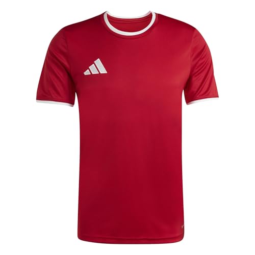 adidas Men's Entrada26 Jersey Men, Team Power Red/White, Small/Tall