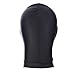 BESTOYARD Black Face Mask Elastic Breathable Open Eyes Open Mouth Zentai Costume Hood Mask - Size M