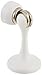 SOSS Zinc Magnetic Door Stop with Hidden Screw Mounts, White Exterior Finish, MDHBWH-HS, 7 x 1 inches