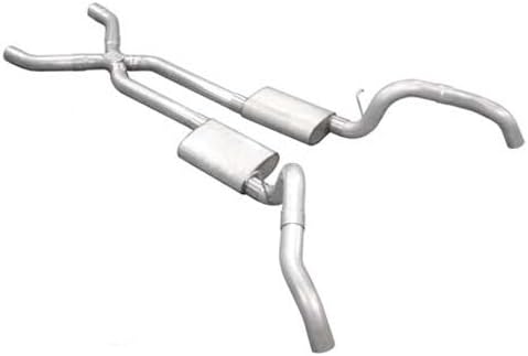PYPES PERFORMANCE EXHAUST SGF60S 67-69 Camaro V8 2.5in Exhaust System w/X-Pipe
