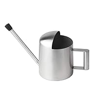 Calunce 8.20 Oz Modern Style Watering Pot Brushed Stainless Steel Watering Can