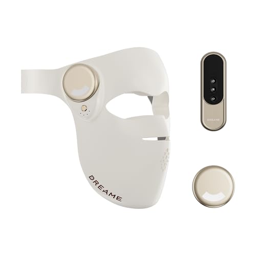 Dreame Chrona Photon Anti-Aging Skincare Mask | 4+1 Synergistic Lights | 10min Session | 3D Ergonomic Fit | Hands-Free Use | Lightweight | Portable | Firming Skin | Clinically Proven