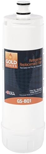 Gold Series GS-BQ1 Refrigerator Water Replacement Filter, Fits Whirlpool WHKFR-PLUS, Bosch, 3M, Cuno Filters