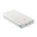 ROMOSS 20000mAh Portable Charger, Ultra High Capacity Power Bank External Battery Packs with Dual Output and LED Power Indicator for iPhone, iPad, Samsung Galaxy, Smartphone and Tablet - White