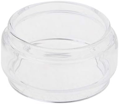 LLLucky Clear Glass Extended Pyrex Tube Fat Boy Convex Bulb Bubble Tube Replacement for Wotofo Profile Unity RTA Tank