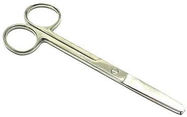 Dog Pet Grooming Scissors w/Round Tips for Eye Ear Nose