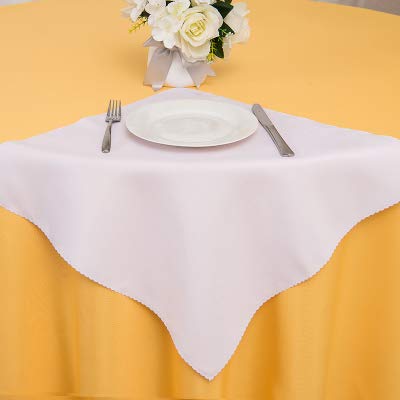 Elehere Cloth Dinner Table Napkins 17 x 17 Inch Polyester Set of 8 Machine Washable Restaurant/Wedding/Hotel/Daily Tabletop Accessories (Napkin 17\