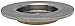 ACDelco Silver 18A2842A Rear Disc Brake Rotor
