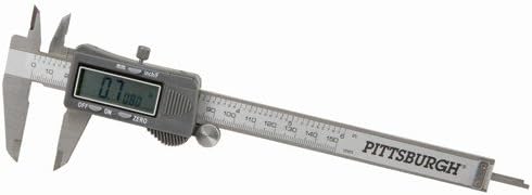 Pittsburgh 6" Composite Fractional Digital Caliper