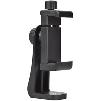 Universal Smartphone Cell Phone Mount Holder Adapter For Tripods Or Stands With Standard 1/4 Inch Mount Screw Can Rotates