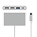 USB-C Hub Adapte Type C USB 3.0/ USB 2.0 Ports 4-in-1 Multi-Port Charging Connecting Adapter for Apple/MacBook Pro 2016 Lenovo Asus Google Pixel USB Type C Device Owner