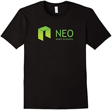 Mens NEO AntShares ANS T-Shirt Blockchain &amp; CryptoCurrency Shirt XL Black