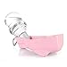 Flexzion Portable Dog Water Bottle Dispenser - 7oz Pet Travel Bottle With Buckle & Flippable Bowl, Pink On-The-Go Doggy Water Dispenser