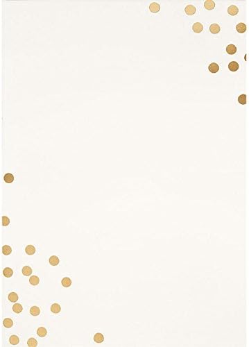 BonBon Paper Gold Confetti Foil A7 Printable Wedding Invitations + Envelopes