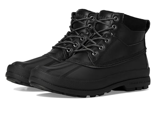 Sperry Men's Cold Bay Chukka Waterproof Snow Boot, Black, 8 at Amazon