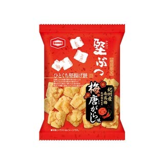 亀田製菓 堅ぶつ 梅唐がらし味 52g×10袋