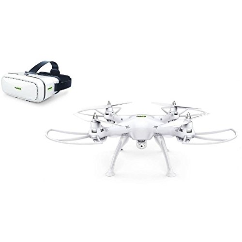 UPC 781398300551, Virtual Reality Drone With HD Camera,Premium Promark P70 VR 3D Goggles &amp; an In Built Wifi Signal