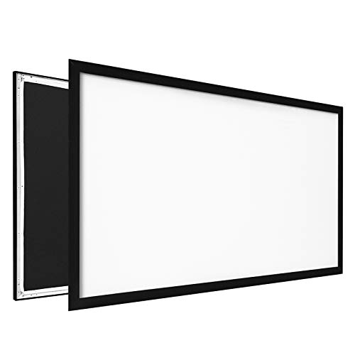 VEVOR Projector Screen Fixed Frame 110inch Diagonal 169 4K HD Movie
