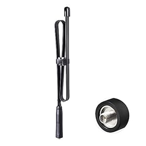 Bingfu Dual Band VHF UHF 136-520MHz 79cm Opvouwbare CS Tactische SMA Vrouwelijke Ham Radio Antenne voor Kenwood Baofeng…