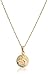 Children's 14k Gold-Filled Round Guardian Angel Pendant Necklace