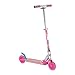 Barbie Folding Scooter with LED Deck, Silver/Pink