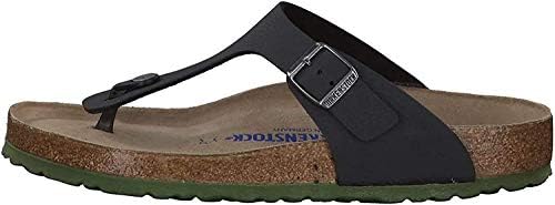 birkenstock gizeh desert soil blue