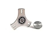 Shuriken Mk. 1 Metal EDC Fidget Hand Spinner Made From Stainless Steel. Silent Bearing For Up To 3 Minute Spins For Stress Relief, ADHD, Anxiety & Improved Focus