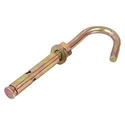 L-A Set of 3 Open Cup Hook Colored Galvanized Steel