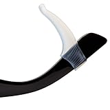 Keepons Superstretch White Prevent Eyeglass Slipping Anti Slip Anti Slide Eyewear Sunglasses Spectacle Glasses Temple Tip Sports Ear Hook Sleeve Retainer (add-on edition)