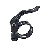 DEERU Aluminum Quick-Release Seat Post Clamp 31.8mm 34.9mm 40mm Bike Seat Clamp MTB Bike Road Bike Casual Bike Seatpost Clamp
