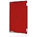 Incipio iPad 2 Smart Feather - Back Cover Only - Ultralight Hard Shell Case - Red