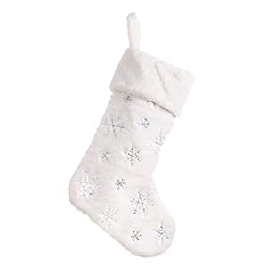 Kerst Ornament, Xmas Tree Haard Candy Socks Christmas Decor Leuke Sneeuwvlokken geborduurde pluche Christmas Stockings Gifts Bag Opknoping Loops Kerstmis 2020 Decoratie van de Vakantie