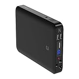 ChargeTech Portable AC Outlet Battery Pack (40200mAh 120W/ 110V) - External Power Bank Charger is Compatible with MacBook, Laptop, Camera, Camping, Cpap Machines, Drones [Black]