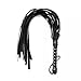 BinaryABC Leather Whip,Tassels Whip,Handle Whip for Role Play Costume Accessory