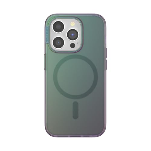 PopSockets iPhone 15 Pro Case Compatible with MagSafe, Phone Case for iPhone 15 Pro, Wireless Charging Compatible, Case Only - Nightshade