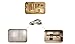 Kitchen Cabinet Doors Hinges 8 Hinges and 4 Knobs Easy Installation Soft Close No Drilling No Slam (4 Inch) Drawer Cupboard Concealed Hinges JUNHOO