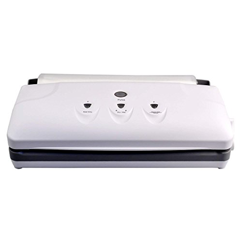 Vacuum Sealer Machine,CamKing VS-2150A Compact Automatic Vacuum Sealing System with Bags -White