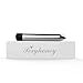AUQITEK Wand Vibrator Handheld with Powerful Speeds, Personal Body Massager for Muscle Aches and Sports Recovery, 5 inch, Silver