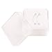 Bioplast curved barbells eyebrow rings 16 gauge tragus piercing earrings 16g (1.2mm), 3/8