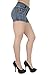 G208SH-P – Plus Size, Butt Lifting, Levanta Cola, High Waist Denim Shorts