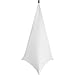 On-Stage SSA100 Speaker/Lighting Stand Skirt, 2-Pieces (White)