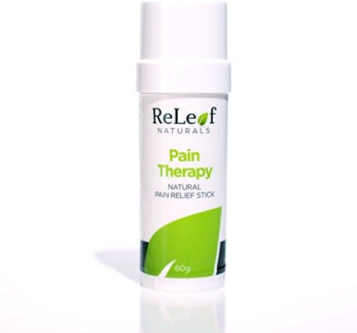 All Natural Pain Relief Stick - Pain Therapy Stick - Muscle Relief - Back Pain Relief - Joint Pain Relief - Bruises Relief - Arthritis Relief - Sprains Relief by Releaf Naturals