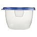 Gladware Lockware To Go Food Storage Containers | Glad Medium Size Round Food Storage That Holds up to 32 Ounces of Food, Solids, or Liquids | 32 oz Containers, 4 Count Set