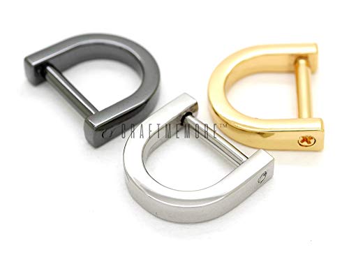 4 CRAFTMEmore+D+Rings+Shackle+Horseshoe+Replacement