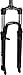 SR Suntour XCT-DS Suspension Fork 26 1 1/8 threadless steerer V- brake