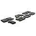 2x Ram 1500 Emblems ABS Nameplate Badge Fit For RAM 1500 (Matte Black)