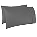 Nestl California King Sheet Set - 1800 Ultra-Soft Microfiber Cal King Bed Sheets - Double Brushed - Deep Pockets - Easy Fit - 4 Piece Set - Bed Sheets (California King, Dark Grey)